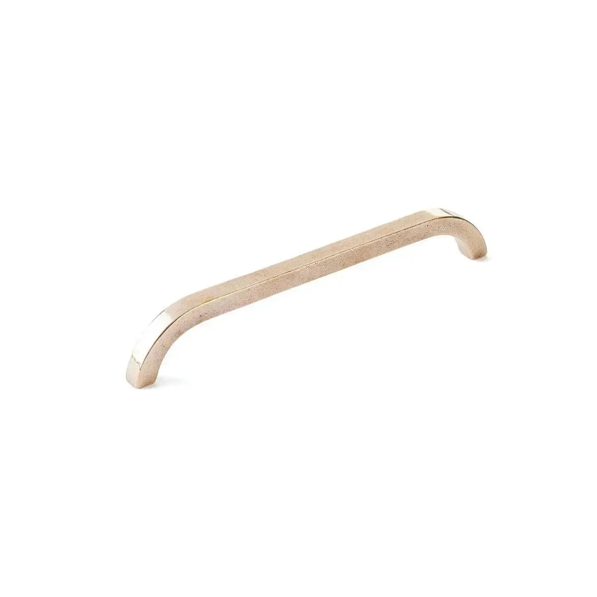 The Schaub Turno Cabinet Pull in Natural Bronze finish.