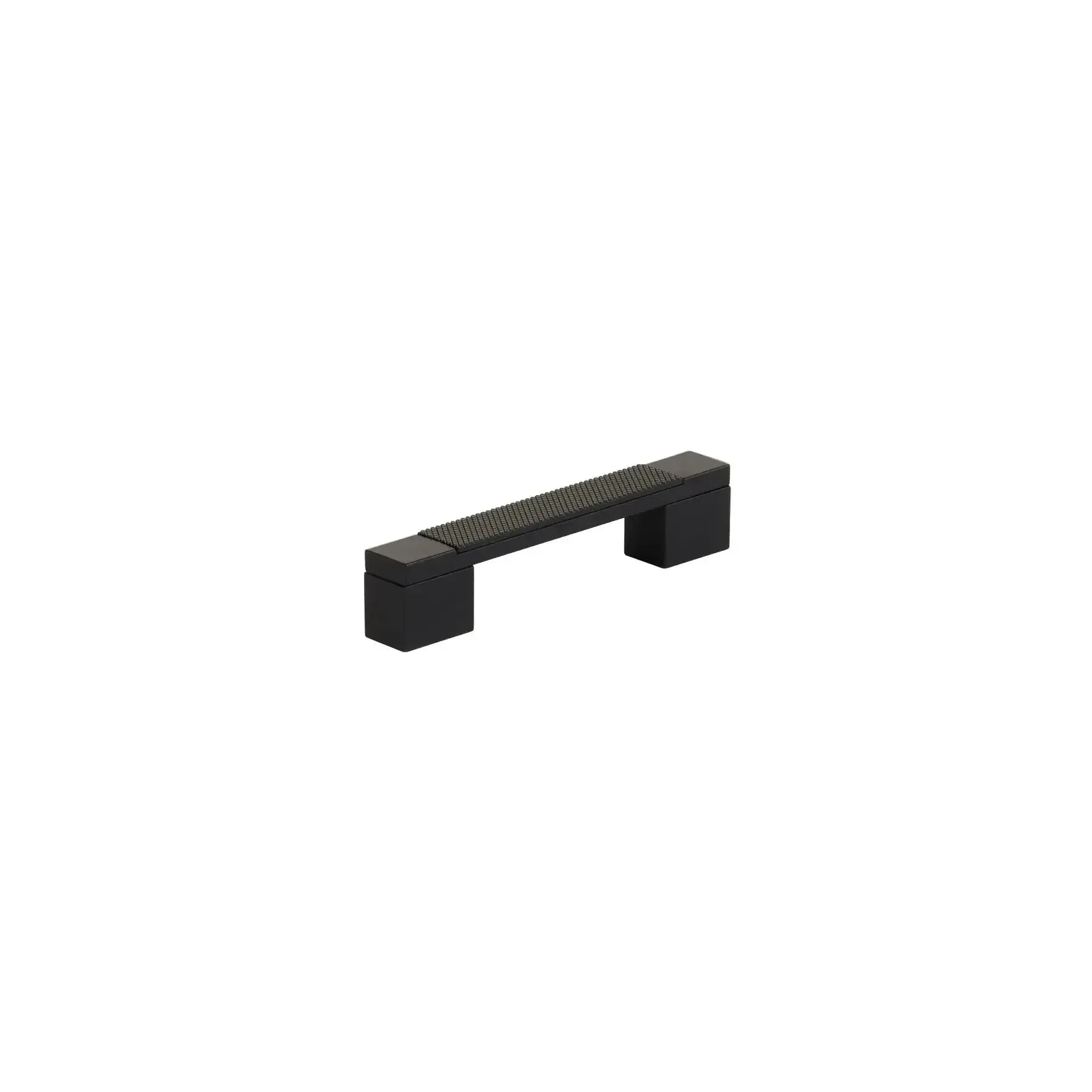 The Schaub Urbano Cabinet Pull in Matte Black finish.