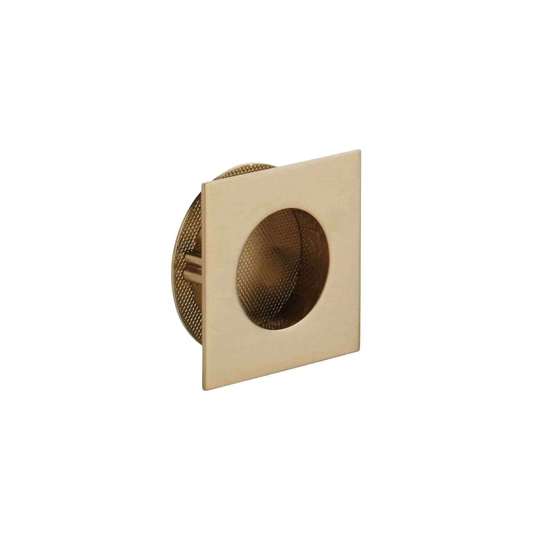 Urbano Square Recessed Pull Signature Satin Brass