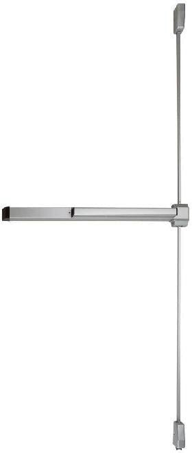 Von Duprin Von Duprin 3' Surface Vertical Rod Exit Device in Aluminum finish