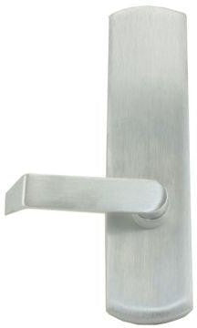 Von Duprin Von Duprin Left Hand Reverse 06 Lever Blank Escutcheon Trim for 98 / 99 Rim or Vertical in Satin Chrome finish