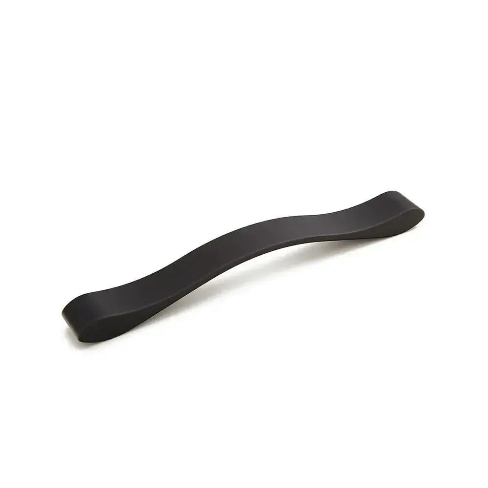 Wave Cabinet Pull Matte Black