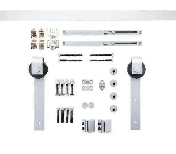 Yale ExpressionsYale Expressions 96" Barn Door Flat Track Hardware Kit in 