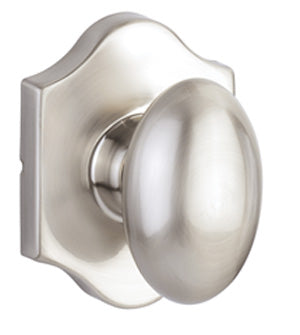 The Yale Expressions Auburn Knob with Everly Rosette in finish.