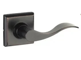 Yales Expressions Passage Brunswick Lever with Ellington Rosette in Oil Rubbed Bronze finish