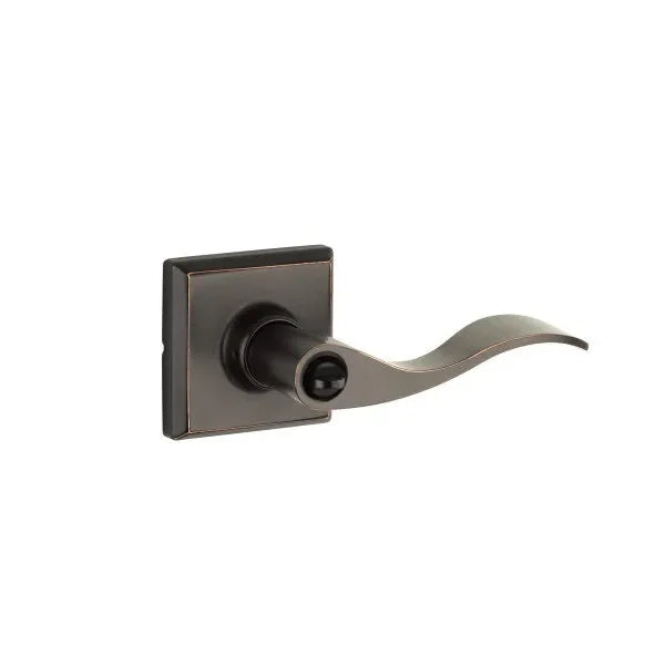 Yales Expressions Privacy Brunswick Lever with Ellington Rosette in Oil Rubbed Bronze finish