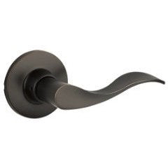 The Yale Expressions Dummy Pair Brunswick Lever with Owen Rosette in Oil Rubbed Bronze finish