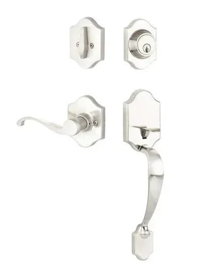 Yale ExpressionsYale Expressions Everly Single Cylinder Entry Set with Farmington Lever, Kwikset Keyway in 