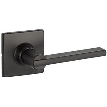 The Yale Expressions Passage Nils Lever with Marcel Rosette in Flat Black finish