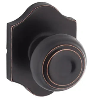 Yale Expressions Lewiston Knob with Everly Rosette Oil Rubbed Bronze