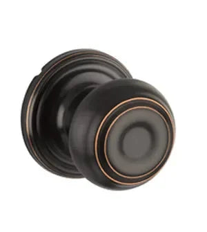 Yale Expressions Lewiston Knob with Maguire Rosette Oil Rubbed Bronze
