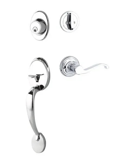 Yale ExpressionsYale Expressions Maguire Entry Set with Farmington Lever, Schlage Keyway in 