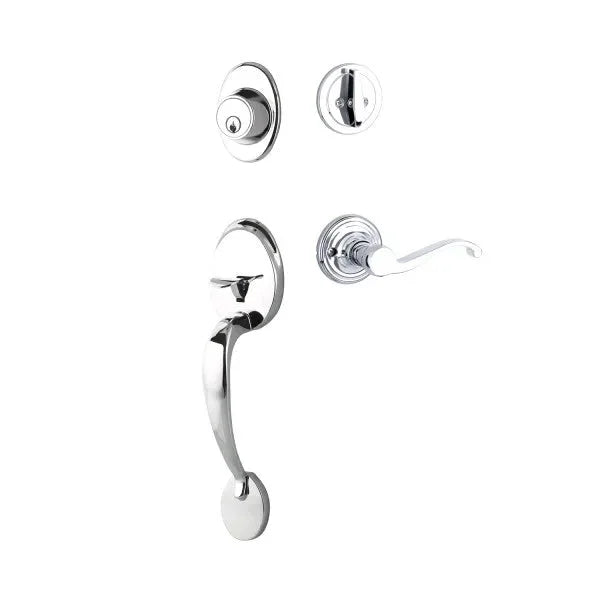 Yale ExpressionsYale Expressions Maguire Entry Set with Farmington Lever, Weiser Keyway in 