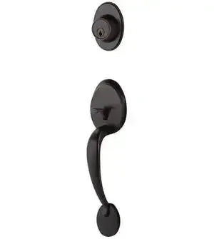 Yale Expressions Maguire Single Cylinder Exterior Handleset in Oil Rubbed Bronze finish