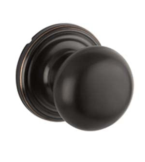 The Yale Expressions Walker Knob with Maguire Rosette in Oil Rubbed Bronze finish.