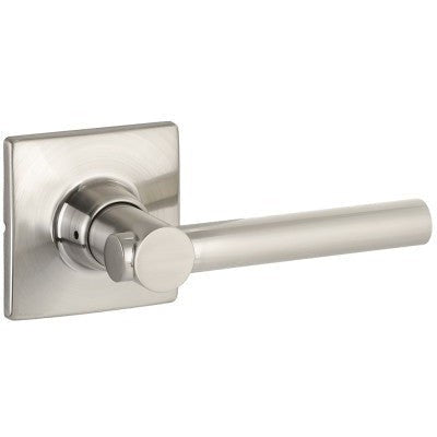 The Yale Expressions Passage Holden Lever with Marcel Rosette in Satin Nickel finish