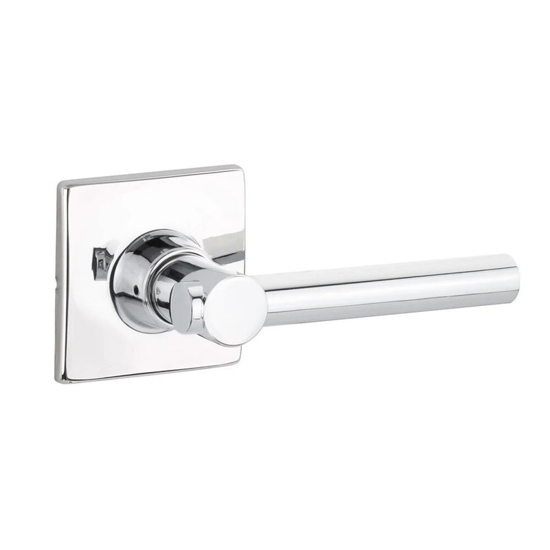 The Yale Expressions Dummy Pair Holden Lever with Marcel Rosette in Polished Chrome finish.