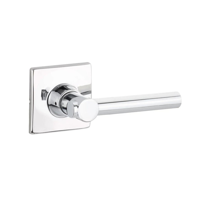 The Yale Expressions Passage Holden Lever with Marcel Rosette in Polished Chrome finish.