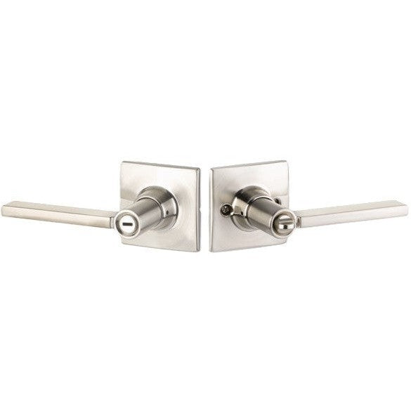 The Yale Expressions Privacy Nils Lever with Marcel Rosette in Satin Nickel finish