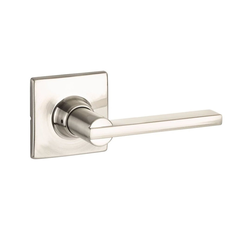 The Yale Expressions Privacy Nils Lever with Marcel Rosette in Satin Nickel finish.