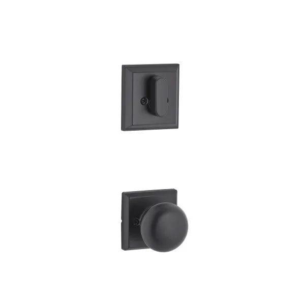 Yale ExpressionsYale Expressions Single Cylinder Ellington Interior Trim Pack with Walker Knob in 