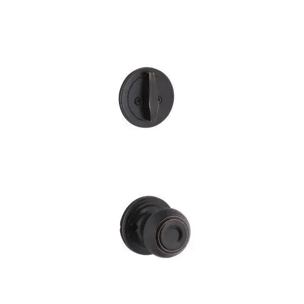 Yale Expressions Single Cylinder Maguire Interior Trim Pack with Lewiston Knob in Oil Rubbed Bronze finish