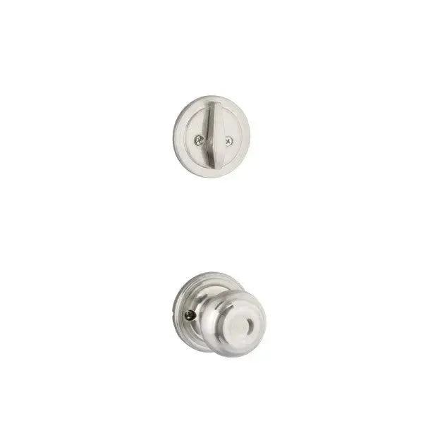 Yale Expressions Single Cylinder Maguire Interior Trim Pack with Lewiston Knob in Satin Nickel finish