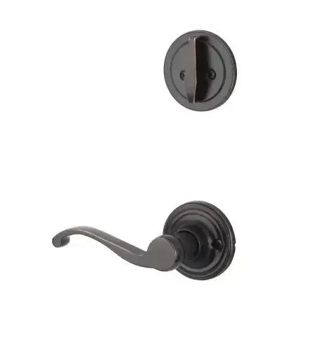 Yale Expressions Single Cylinder Maguire Interior Trim with Farmington Lever in Oil Rubbed Bronze finish