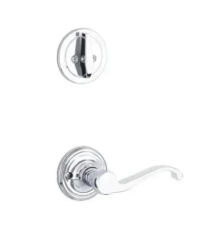 Yale Expressions Single Cylinder Maguire Interior Trim with Farmington Lever in Polished Chrome finish