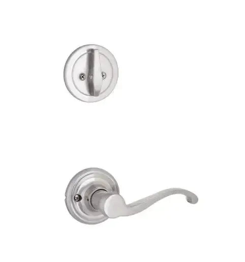 Yale Expressions Single Cylinder Maguire Interior Trim with Farmington Lever in Satin Nickel finish