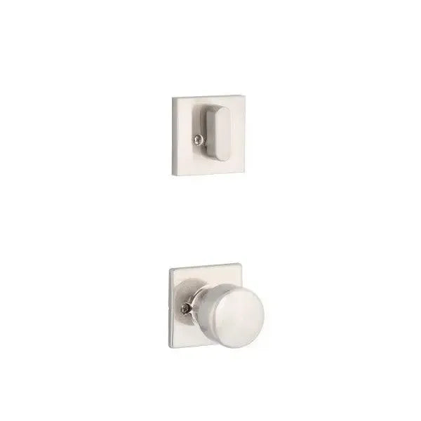 Yale Expressions Single Cylinder Marcel Interior Trim Pack with Dylan Knob in Satin Nickel finish