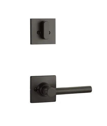 Yale Expressions Single Cylinder Marcel Interior Trim Pack with Holden Lever-Exterior Trim Sold Separately Flat Black
