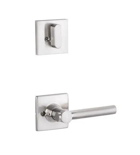 Yale Expressions Single Cylinder Marcel Interior Trim Pack with Holden Lever-Exterior Trim Sold Separately Satin Nickel