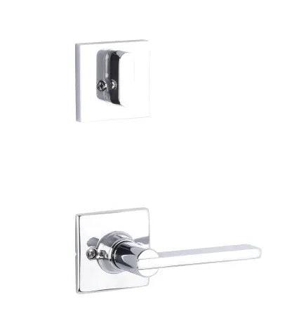 Yale Expressions Single Cylinder Marcel Interior Trim Pack with Nils Lever-Exterior Trim Sold Separately Polished Chrome