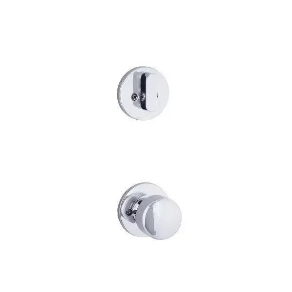 Yale Expressions Single Cylinder Owen Interior Trim Pack with Dylan Knob in Polished Chrome finish