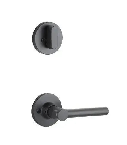 Yale Expressions Single Cylinder Owen Interior Trim Pack with Holden Lever in Flat Black finish