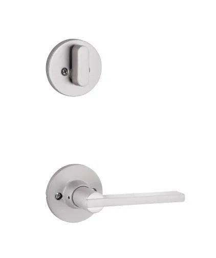 Yale Expressions Single Cylinder Owen Interior Trim Pack with Nils Lever-Exterior Trim Sold Separately Satin Nickel