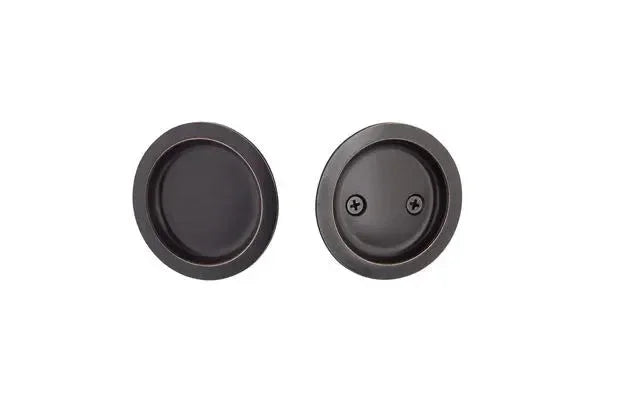Yale Expressions Tubular Round Pocket Door Lock Oil Rubbed Bronze