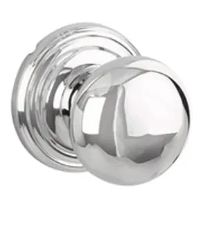 Yale Expressions Walker Knob with Maguire Rosette Polished Chrome